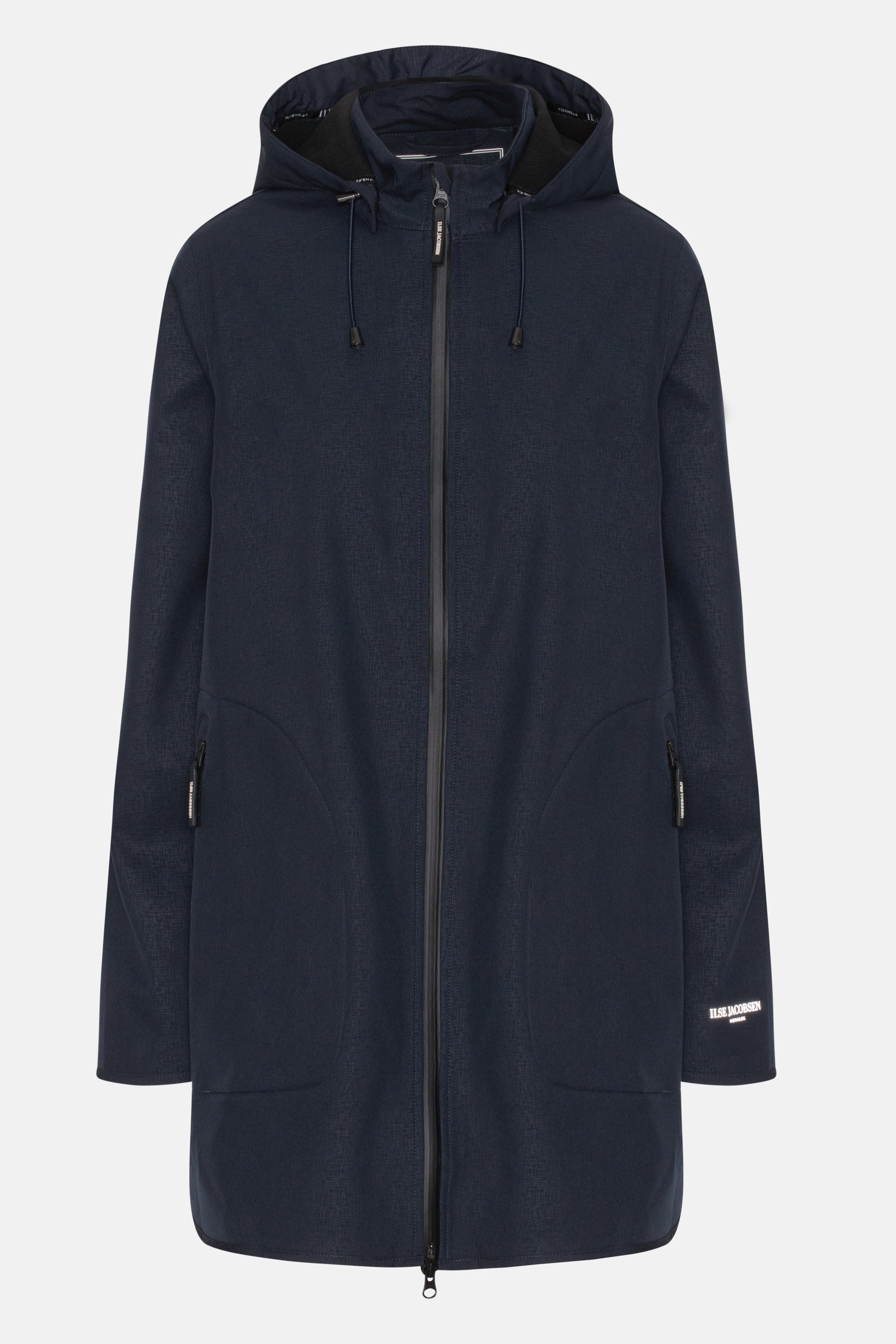 Softshell Raincoat A-line - Dark Indigo